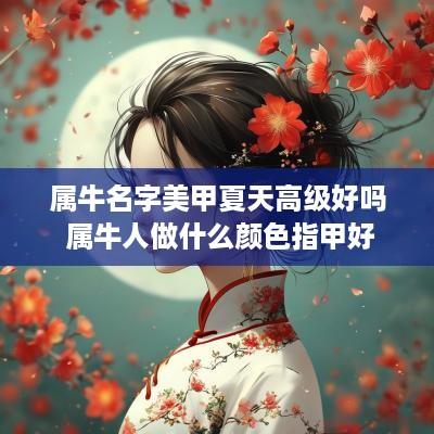 属牛名字美甲夏天高级好吗 属牛人做什么颜色指甲好