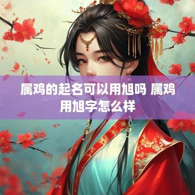 属鸡的起名可以用旭吗 属鸡用旭字怎么样