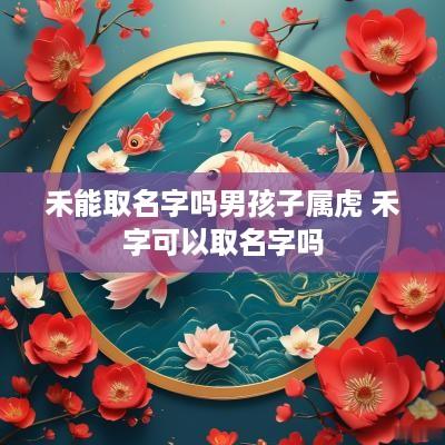 禾能取名字吗男孩子属虎 禾字可以取名字吗