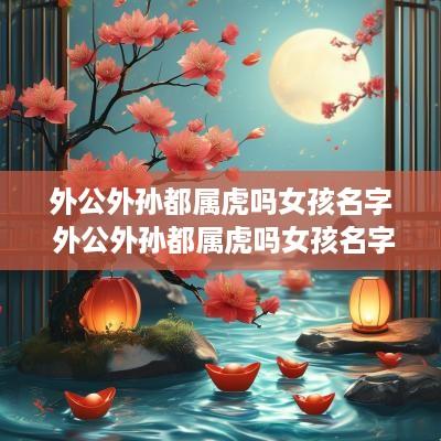 外公外孙都属虎吗女孩名字 外公外孙都属虎吗女孩名字大全