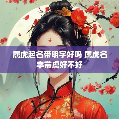 属虎起名带明字好吗 属虎名字带虎好不好