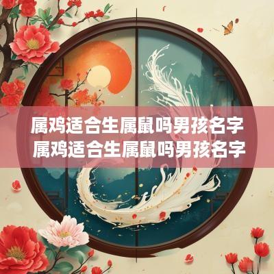 属鸡适合生属鼠吗男孩名字 属鸡适合生属鼠吗男孩名字大全
