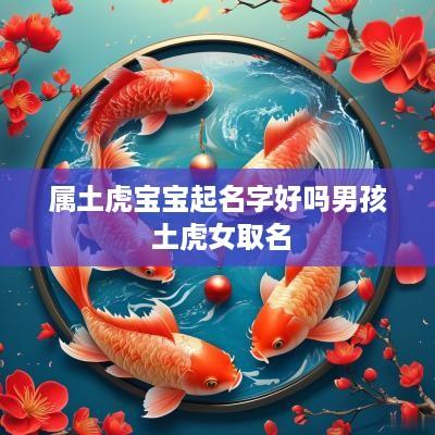 属土虎宝宝起名字好吗男孩 土虎女取名