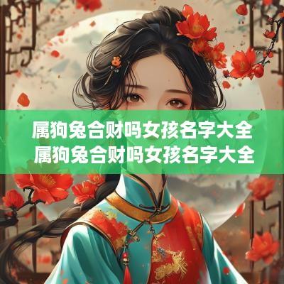 属狗兔合财吗女孩名字大全 属狗兔合财吗女孩名字大全四个字
