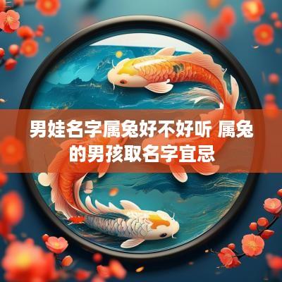 男娃名字属兔好不好听 属兔的男孩取名字宜忌