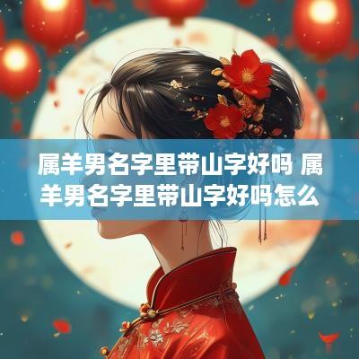 属羊男名字里带山字好吗 属羊男名字里带山字好吗怎么取