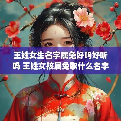 王姓女生名字属兔好吗好听吗 王姓女孩属兔取什么名字好