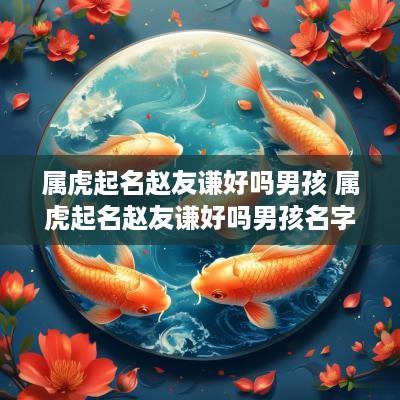 属虎起名赵友谦好吗男孩 属虎起名赵友谦好吗男孩名字