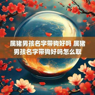 属猪男孩名字带狗好吗 属猪男孩名字带狗好吗怎么取