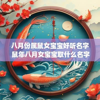八月份属鼠女宝宝好听名字 蛇年八月女宝宝取什么名字好