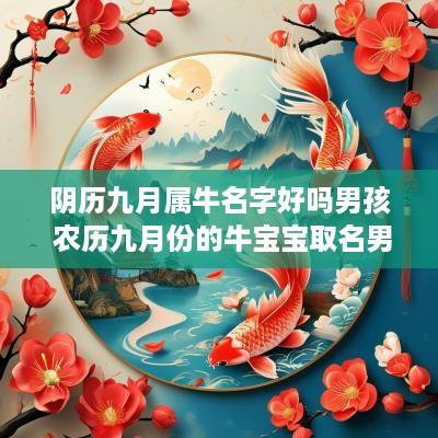 阴历九月属牛名字好吗男孩 农历九月份的牛宝宝取名男孩