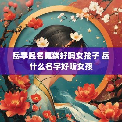 岳字起名属猪好吗女孩子 岳什么名字好听女孩