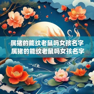 属猪的能纹老鼠吗女孩名字 属猪的能纹老鼠吗女孩名字叫什么