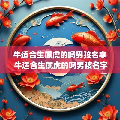 牛适合生属虎的吗男孩名字 牛适合生属虎的吗男孩名字大全