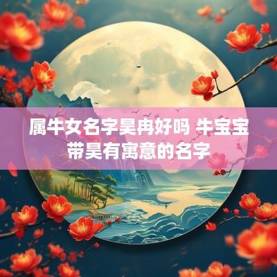 属牛女名字昊冉好吗 牛宝宝带昊有寓意的名字