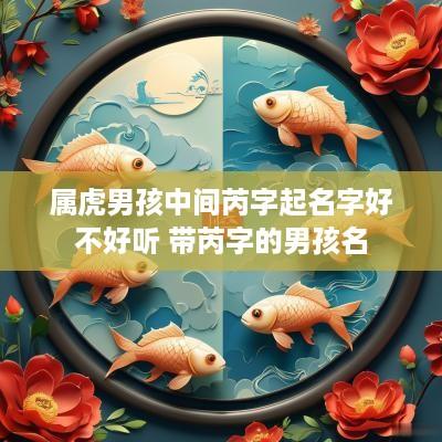 属虎男孩中间芮字起名字好不好听 带芮字的男孩名