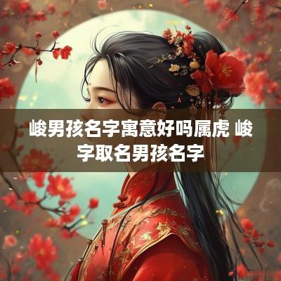 峻男孩名字寓意好吗属虎 峻字取名男孩名字