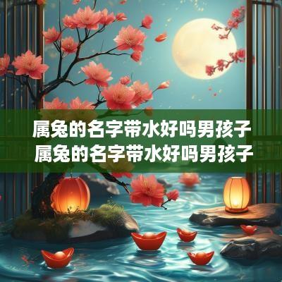 属兔的名字带水好吗男孩子 属兔的名字带水好吗男孩子取名