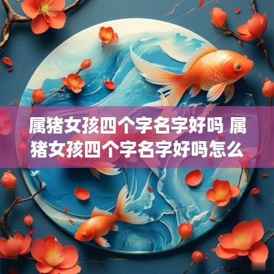 属猪女孩四个字名字好吗 属猪女孩四个字名字好吗怎么取