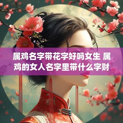 属鸡名字带花字好吗女生 属鸡的女人名字里带什么字财运旺盛