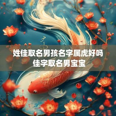 姓佳取名男孩名字属虎好吗 佳字取名男宝宝
