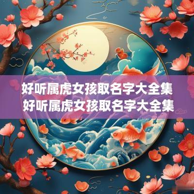 好听属虎女孩取名字大全集 好听属虎女孩取名字大全集图片