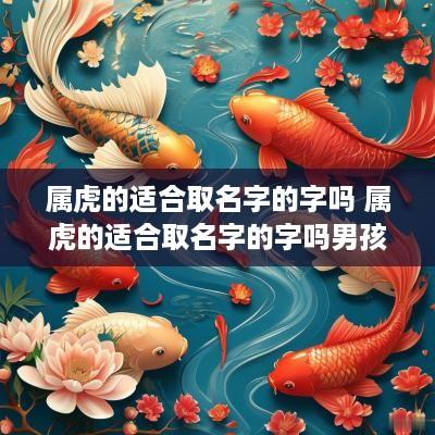 属虎的适合取名字的字吗 属虎的适合取名字的字吗男孩