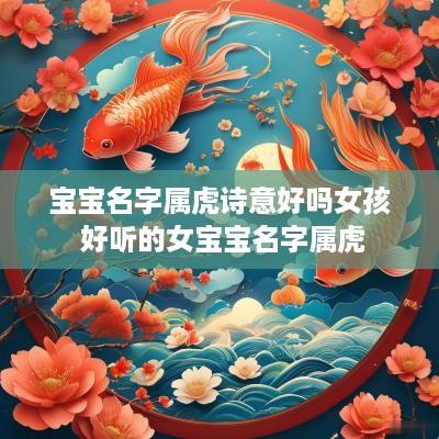 宝宝名字属虎诗意好吗女孩 好听的女宝宝名字属虎