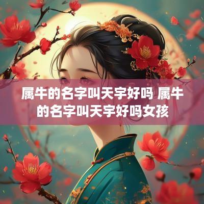 属牛的名字叫天宇好吗 属牛的名字叫天宇好吗女孩