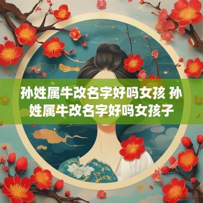 孙姓属牛改名字好吗女孩 孙姓属牛改名字好吗女孩子