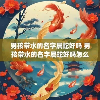 男孩带水的名字属蛇好吗 男孩带水的名字属蛇好吗怎么取
