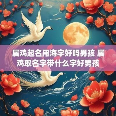 属鸡起名用海字好吗男孩 属鸡取名字带什么字好男孩