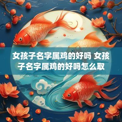 女孩子名字属鸡的好吗 女孩子名字属鸡的好吗怎么取
