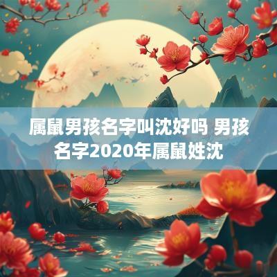 属鼠男孩名字叫沈好吗 男孩名字2025年属鼠姓沈