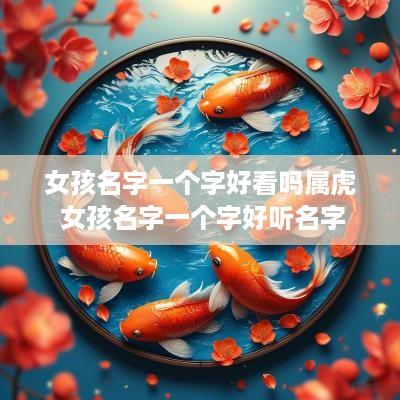 女孩名字一个字好看吗属虎 女孩名字一个字好听名字