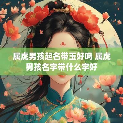属虎男孩起名带玉好吗 属虎男孩名字带什么字好