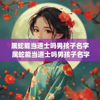 属蛇能当道士吗男孩子名字 属蛇能当道士吗男孩子名字叫什么