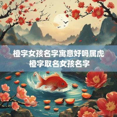 橙字女孩名字寓意好吗属虎 橙字取名女孩名字