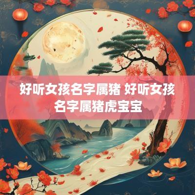 好听女孩名字属猪 好听女孩名字属猪虎宝宝