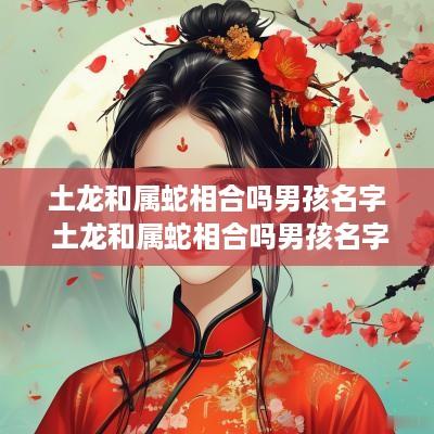 土龙和属蛇相合吗男孩名字 土龙和属蛇相合吗男孩名字怎么取