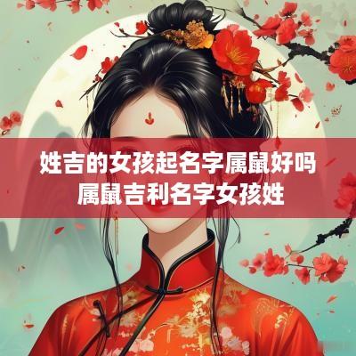 姓吉的女孩起名字属鼠好吗 属鼠吉利名字女孩姓