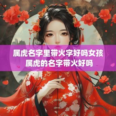 属虎名字里带火字好吗女孩 属虎的名字带火好吗