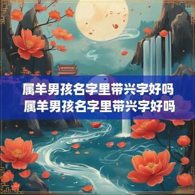 属羊男孩名字里带兴字好吗 属羊男孩名字里带兴字好吗怎么取