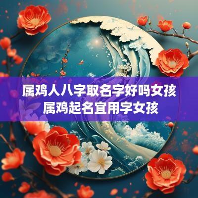 属鸡人八字取名字好吗女孩 属鸡起名宜用字女孩