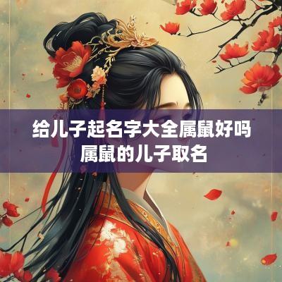 给儿子起名字大全属鼠好吗 属鼠的儿子取名