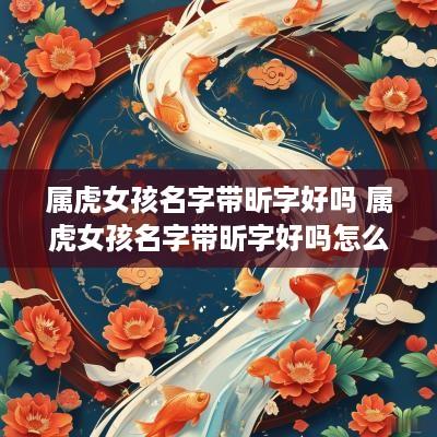 属虎女孩名字带昕字好吗 属虎女孩名字带昕字好吗怎么取