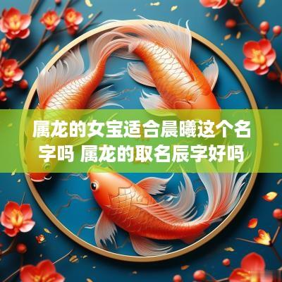 属龙的女宝适合晨曦这个名字吗 属龙的取名辰字好吗