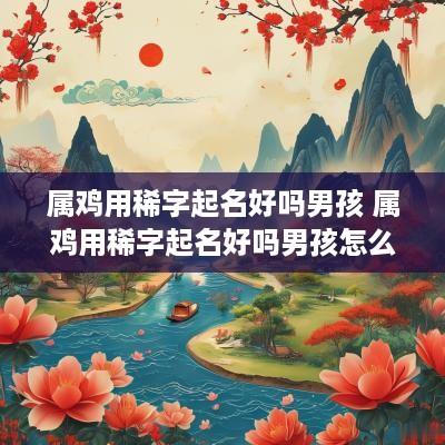 属鸡用稀字起名好吗男孩 属鸡用稀字起名好吗男孩怎么取