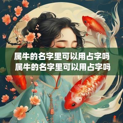 属牛的名字里可以用占字吗 属牛的名字里可以用占字吗好吗