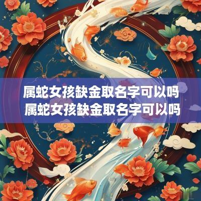 属蛇女孩缺金取名字可以吗 属蛇女孩缺金取名字可以吗